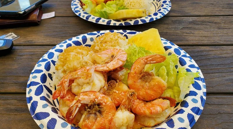 Jenny's Shrimp Lunch Wagon - Haleiwa, Hawaii
