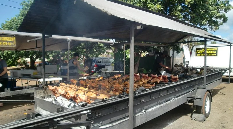 Ray's Kiawe Broiled Chicken - Haleiwa, Hawaii
