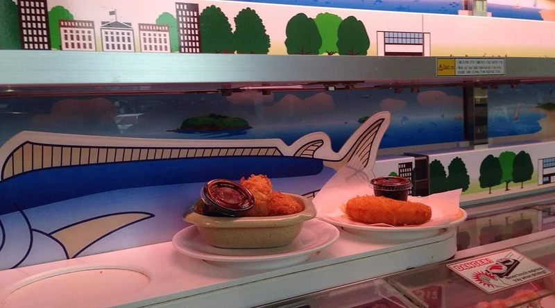 Genki Sushi Hawaii Incorporated (sushi joint type quality and the fact that they messed up my place in line) - Best Sushi Restaurants in Honolulu