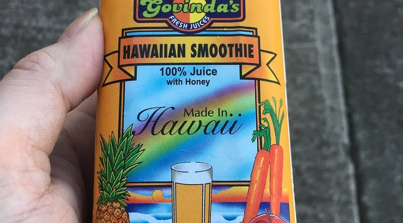 Govinda's Fresh Juices - Honolulu, Hawaii
