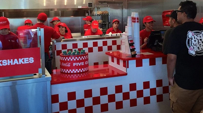 Five Guys (95-1249 Meheula Parkway #210) - Best American Restaurants in Mililani