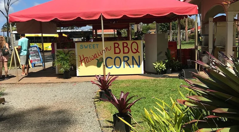 Uncle Woody's BBQ Corn at Dole Plantation - Best Barbecue Restaurants in Oahu